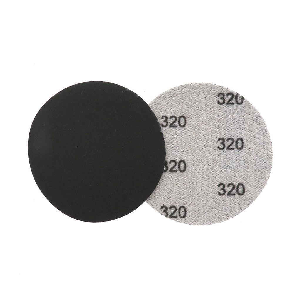 30PCS Wet Dry Sandpaper Discs High Efficiency Grinding Quick Change Backing for Paint Wood Metal Surfaces Wood Polishing