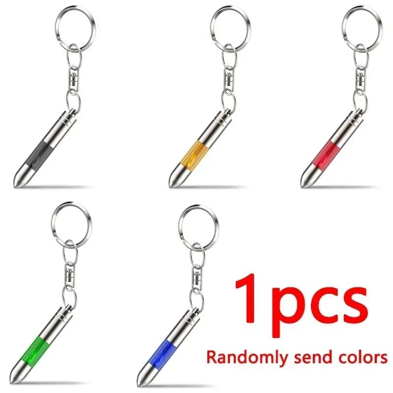 

1PC Anti-Static Keychain Car Body Static Eliminator Discharger Antistatic Rod Portable Keychain Eliminator High-Voltage Portable Electrostatic Bar