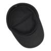 2022 Spring 100% Cotton Leisure Flat Top Hat Men Big Size Black Military Cap Fitted Navy Caps 56-58cm 58-60cm 60-62cm
