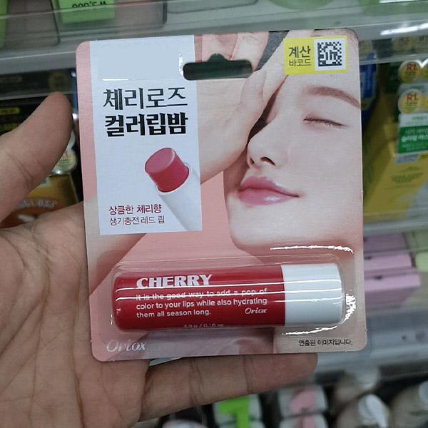 Orix Cherry Rose Color Lip Balm 4.8g