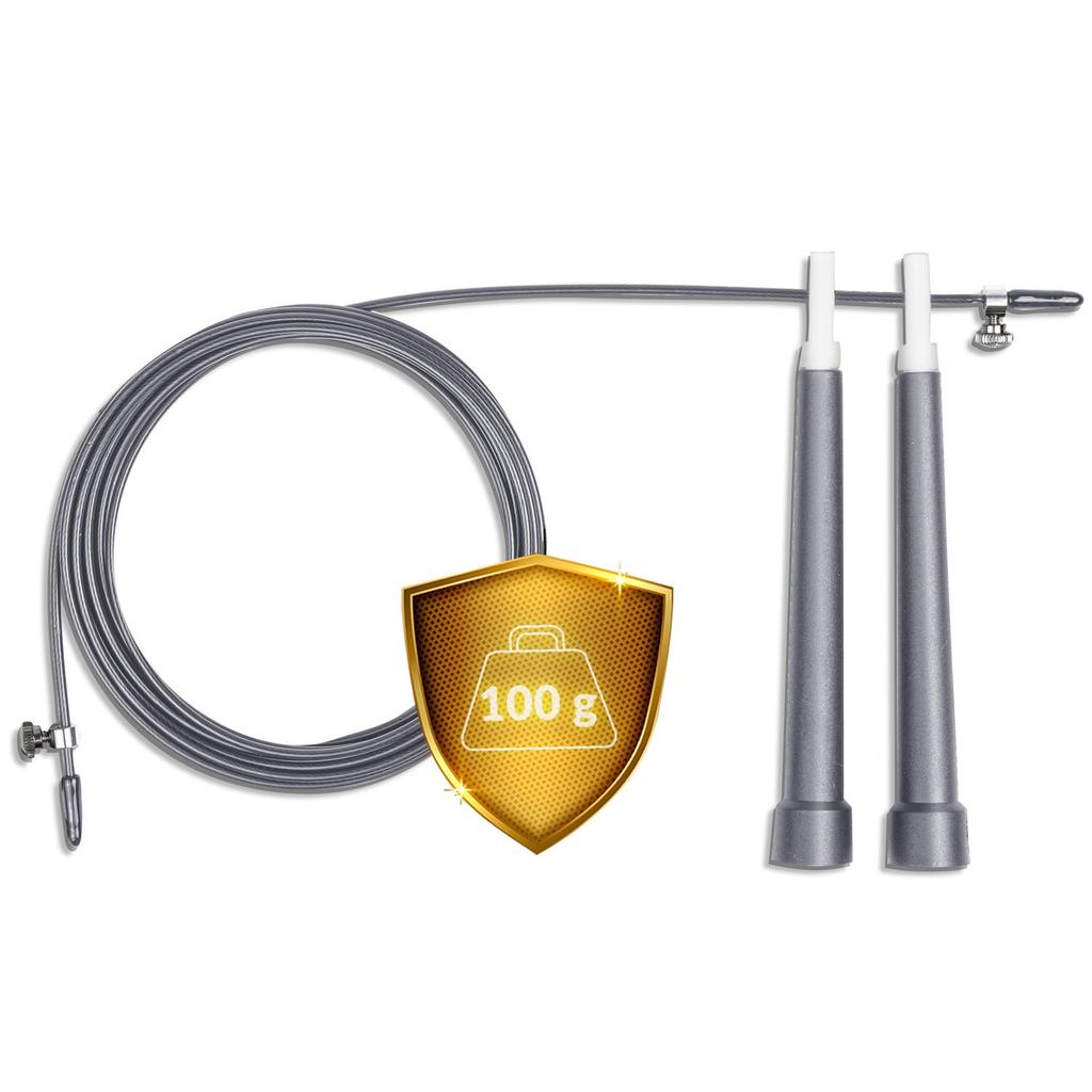 Neo-Sport Ns-955 Exercise Jump Rope, Gray