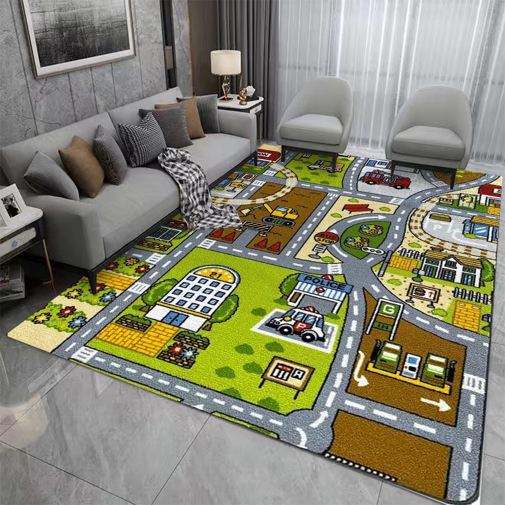 

Игровой ковер для обучения с рисунком международных флагов стран, нескользящий коврик для пола для детской комнаты, гостиной, дивана, образовательный ковер с картой мира 50X80CM