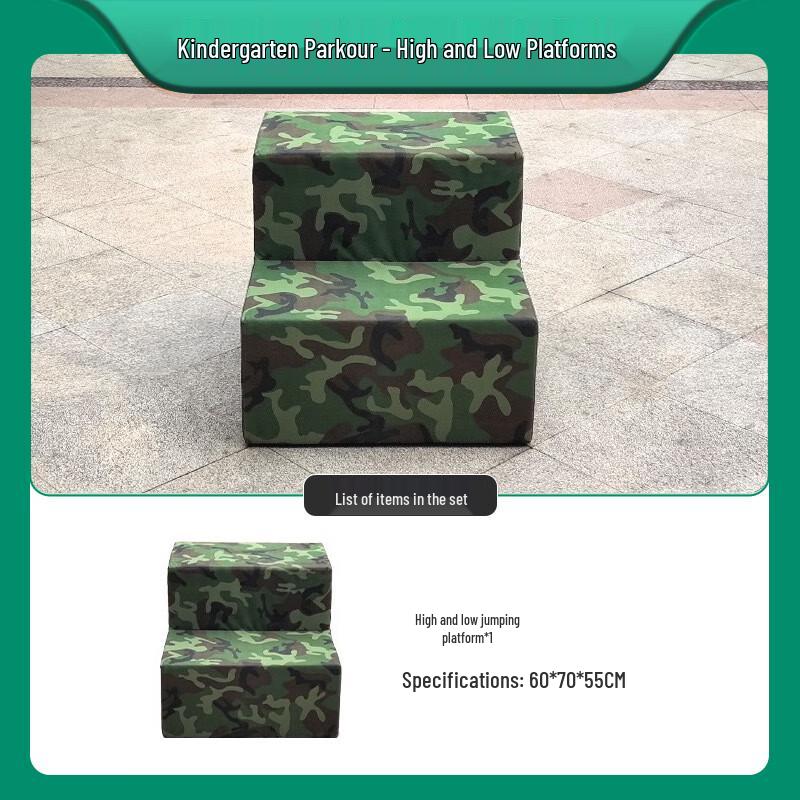 Kids Outdoor Parkour & Obstacle Course Training Equipment