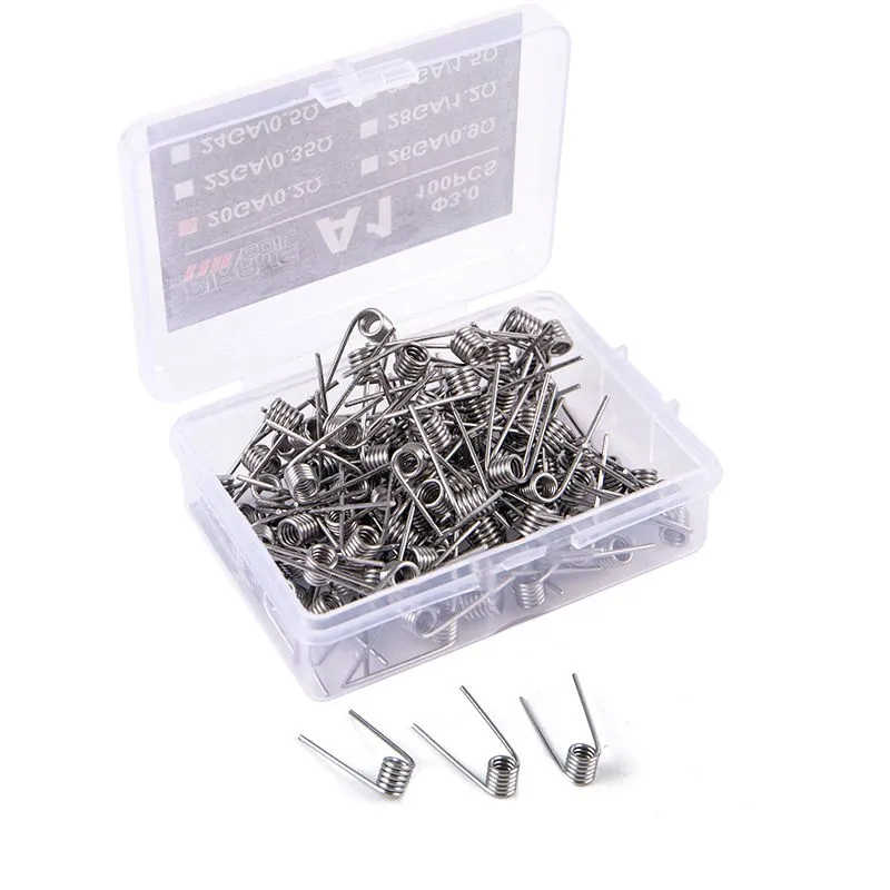 

100PCS Heating Wire DIY Coil Wire 24GA 0 5 Ohm Resistance Heating Wire for Electronic Heating Applications and DIY Projects One size срібний
