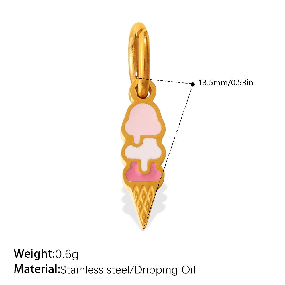 Adorable DIY Food Charm Set: French Fries & Cola Pendants for Women