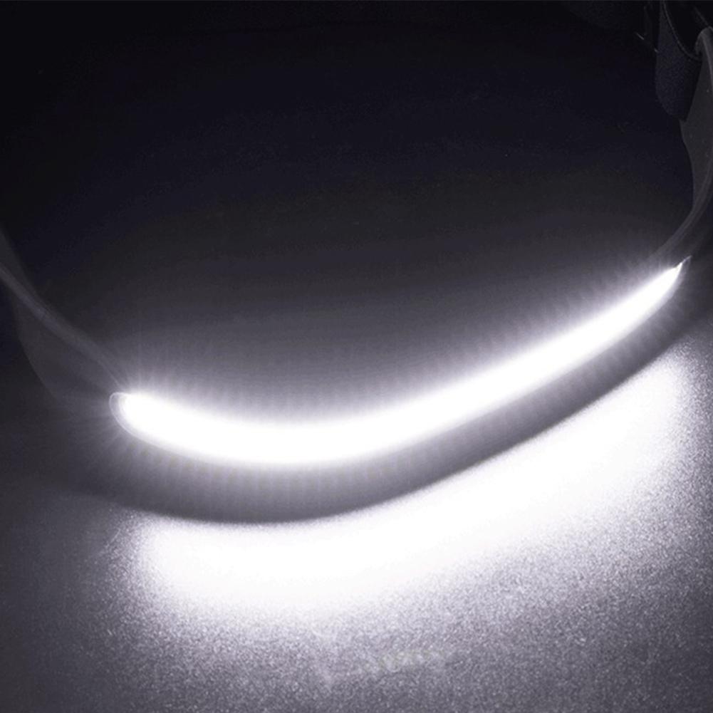Head LED Light Sensor Headlight USB Oppladbar hodelykt Light Front Led Head Lommelykt Super Bright vanntett hodelykt