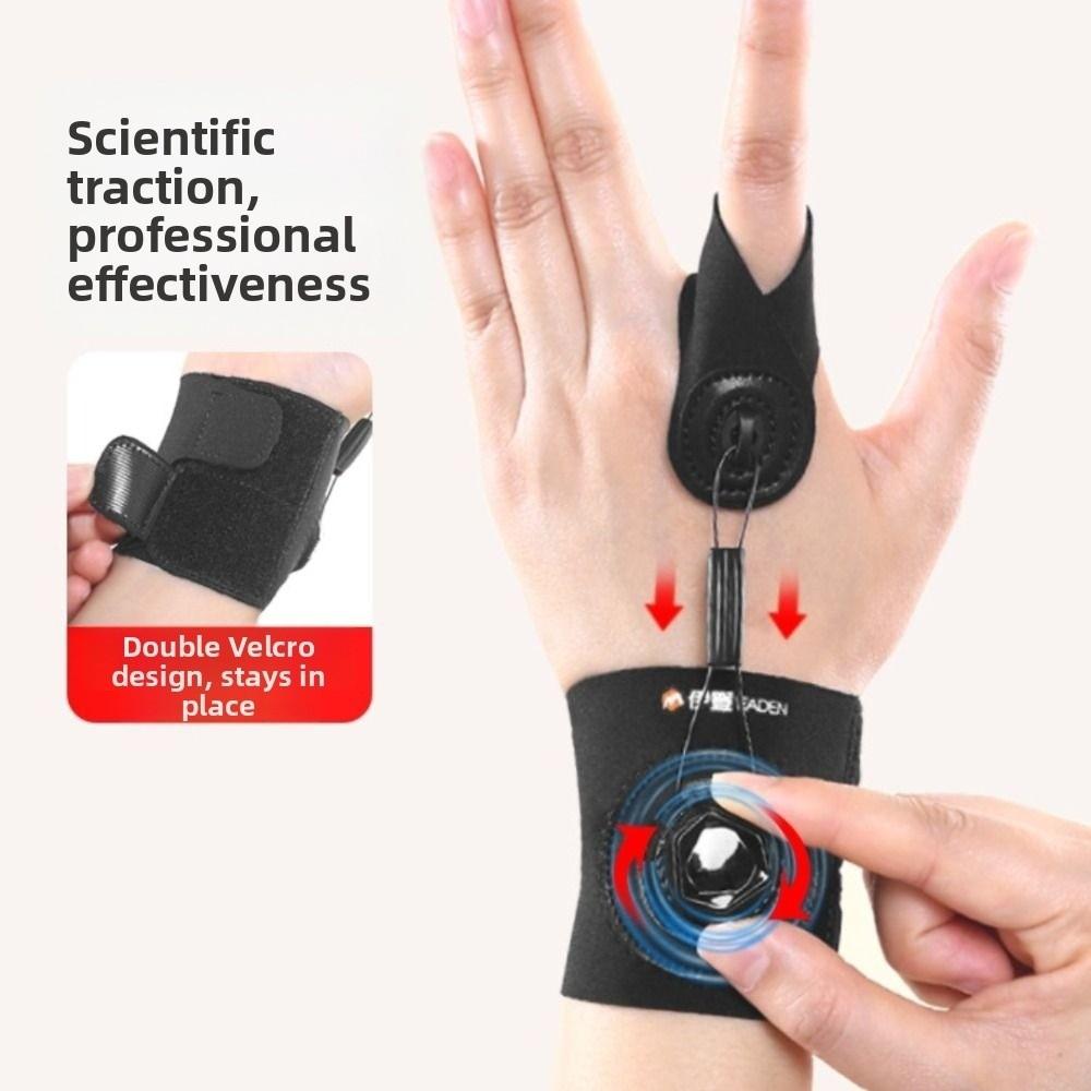 Knob Adjustment Finger Corrector Traction Finger Trainer Splint Joint Protection