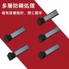 Cictokp Entrance Door Stopper so easy to attach to the and it damage so rubber feet are so it can be firmly fall drilling can be used on steel iron