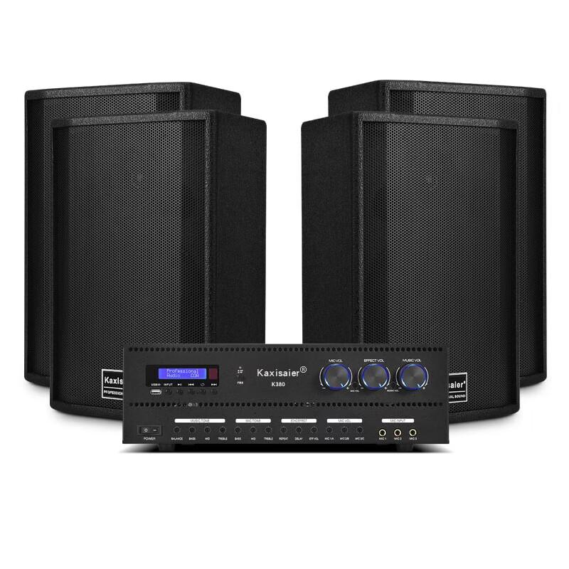 KAXISAIER Professional Conference Audio System Set CN Plug (adapter Included)