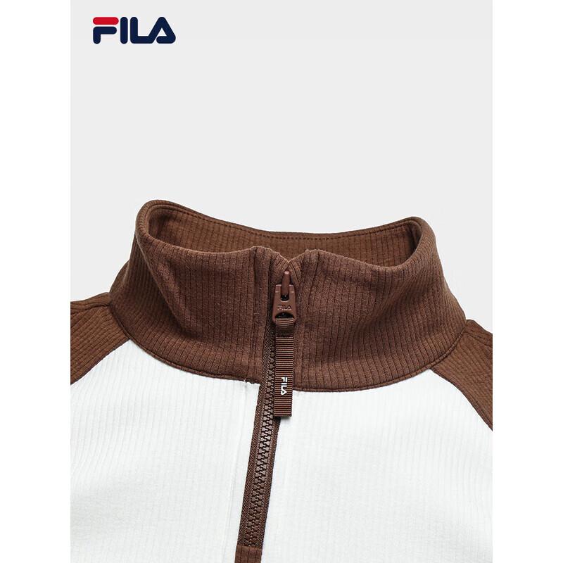 FILA Women's Knit Half-Zip Long Sleeve Tee