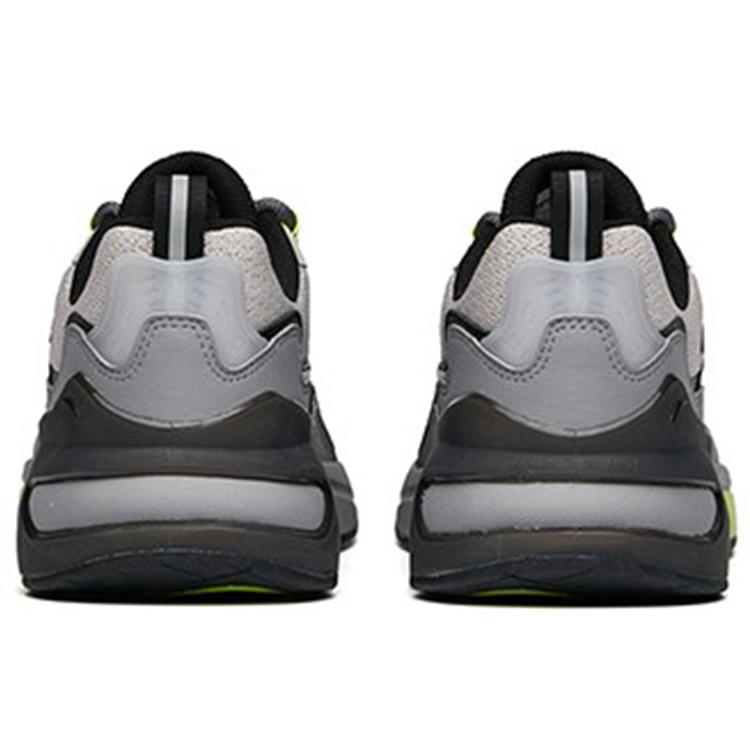 New Anta Pursuing Clouds Low-Top Sports Casual Shoes Men's Gray Black 912218873-4