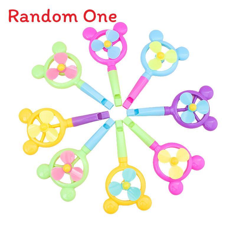 Whistle Windmill Toy With Split And Head For Kids Gift And Playtime Fun