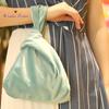Frauen Samt Handgelenk Handtasche Knoten Kleine Mode Make-Up Geld Karte Lagerung Beutel
