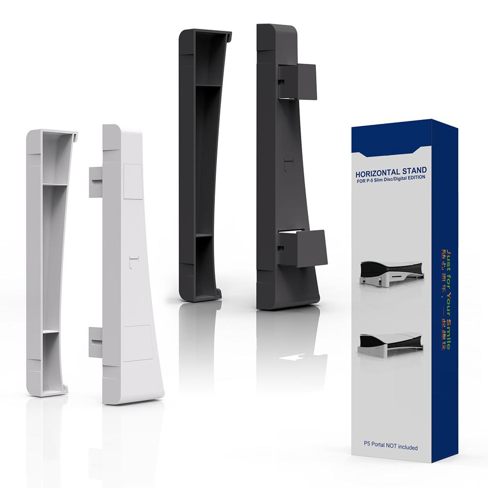 Horizontal Storage Stand for PS5 Slim Game Console Dock Mount Holder for PS5 Digital / Optical Drive Edition Game Accessories