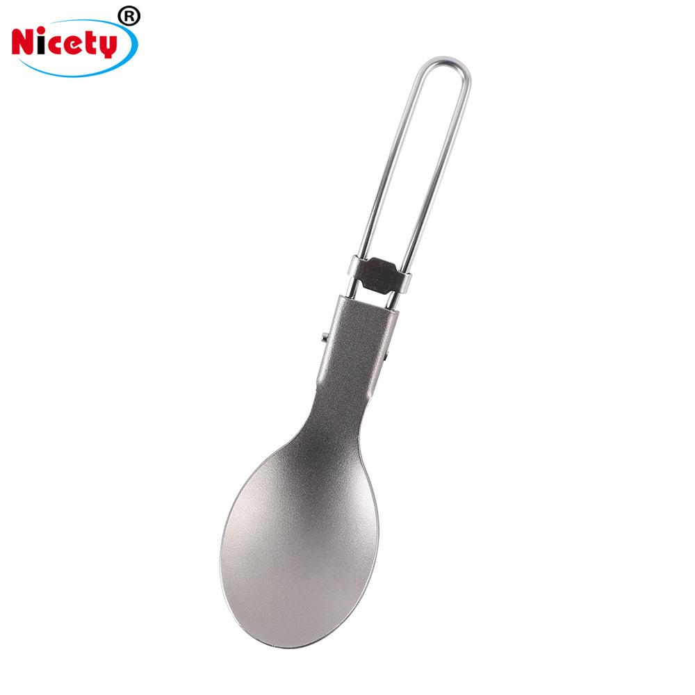 Outdoor Pure Titanium Snow Bowl Cooker Camping Boiling Water Camping Supplies Handle Foldable Picnic Portable Tableware Cup