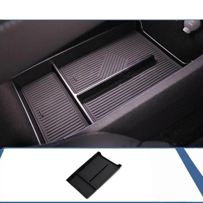 Car Storage Boxes For BYD Sealion 7 07 EV 2024 2025 2026 2027 Anti-slip Armrest Organizer Center Console Holder Auto Accessories