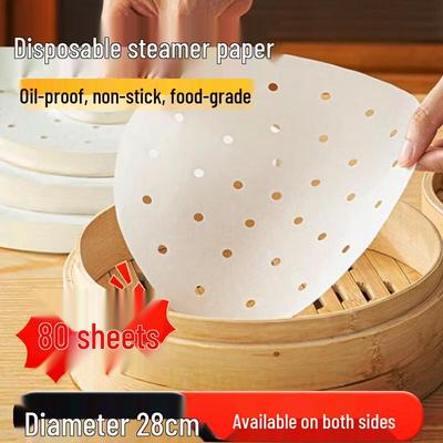 Youao Disposable Round Steamer Liners