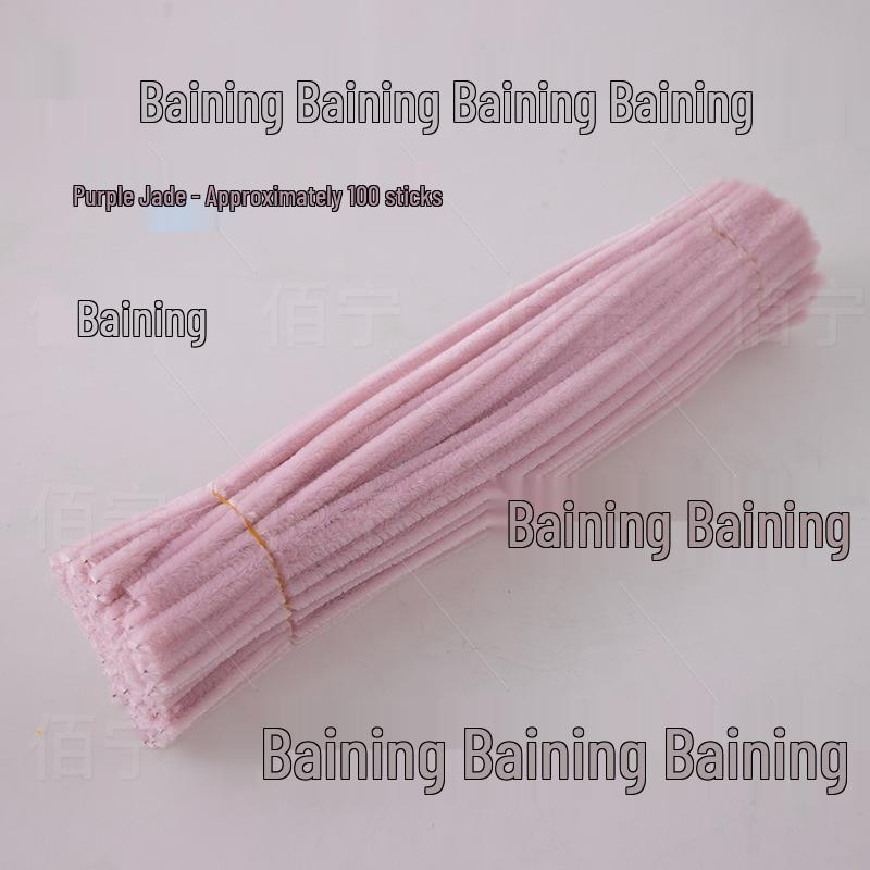 Macaron Color Extra Dense Handmade Flower Pipe Cleaners