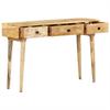 Table console - VIDAXL - 115x35x76 cm - Bois de manguier massif - Rectangulaire - Marron