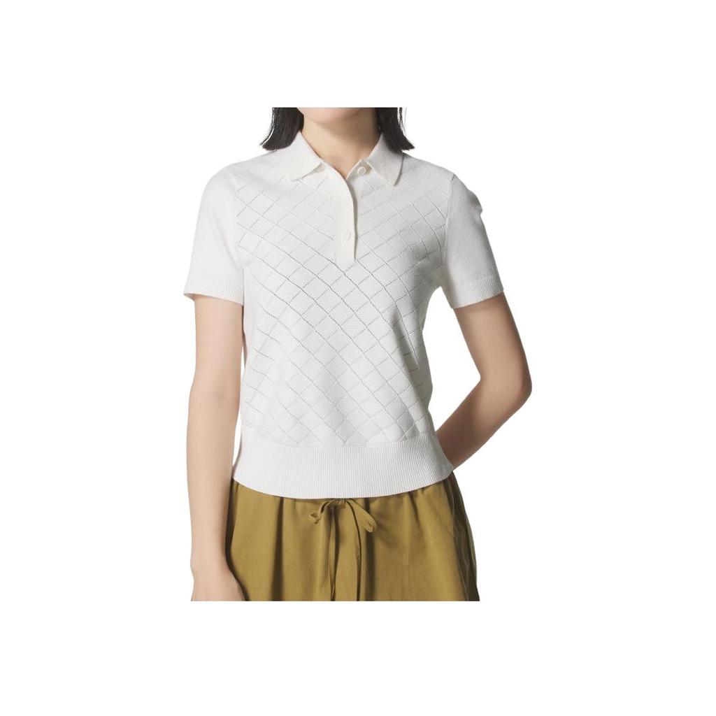 Under Armour Casual Breathable Fashion Short Sleeve Polo Shirt Women tops 6005629-114