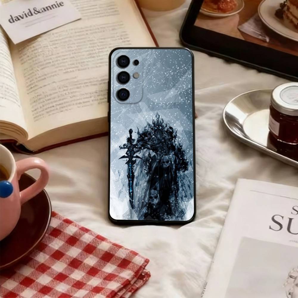 W-Warcraft G-Game Phone Case Soft Black For Samsung S25,S24,S21,S22,S23,S30,Ultra,S20,Plus,Fe,Lite