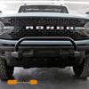 Ford Bronco Front Bumper Light Bar Spotlight Bull Bar Exterior Upgrade.