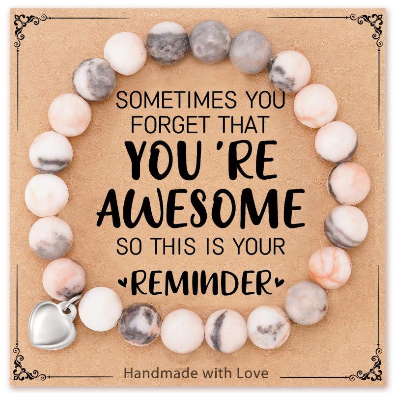 

2024 Новый браслет из натурального камня, хит продаж с плетением карточек, агатовый браслет из бисера