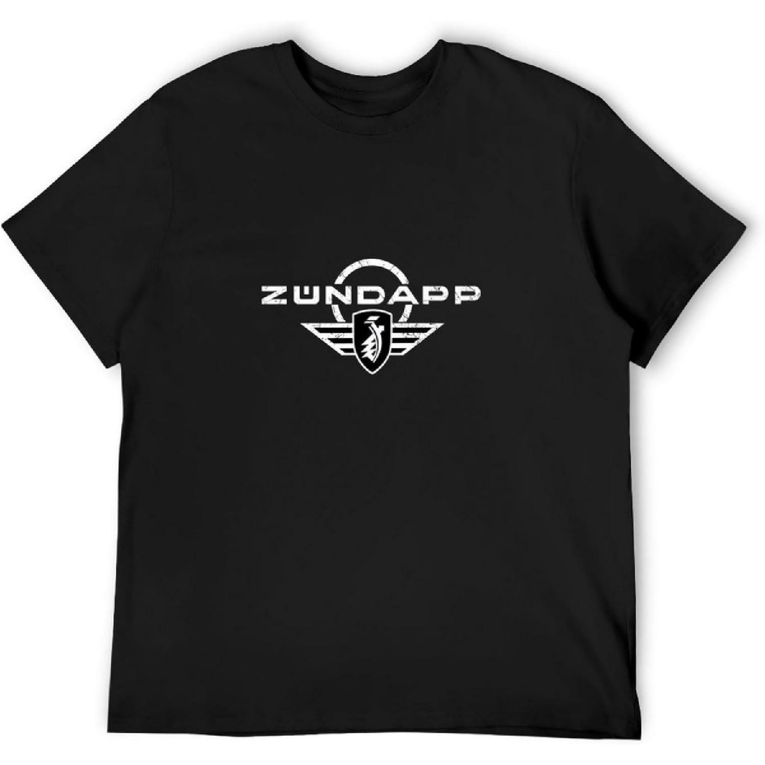 WUWEICHEN Zundapp Motorcycle Logo O Neck Men T ShirtTop Sweatshirt Short Sleeve T-Shirt Black S