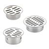 Multipurpose Sturdy Stainless Steel Floor Shower Drain with Electroplated for Odor Prevention Efficient Water Flows