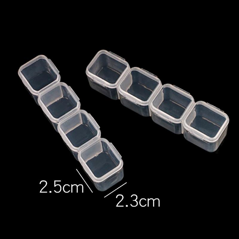 Multifunctionele Organizer 56 Vakjes Opbergdoos Sieraden Kralen Verwijderbaar Nail Art