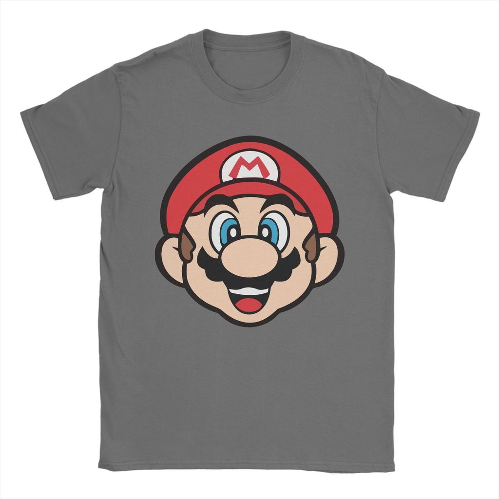 Heren Dames Cartoon Super Marios T-shirt Katoenen Kleding Vintage Korte Mouw Ronde Hals T-shirt Volwassen T-shirt