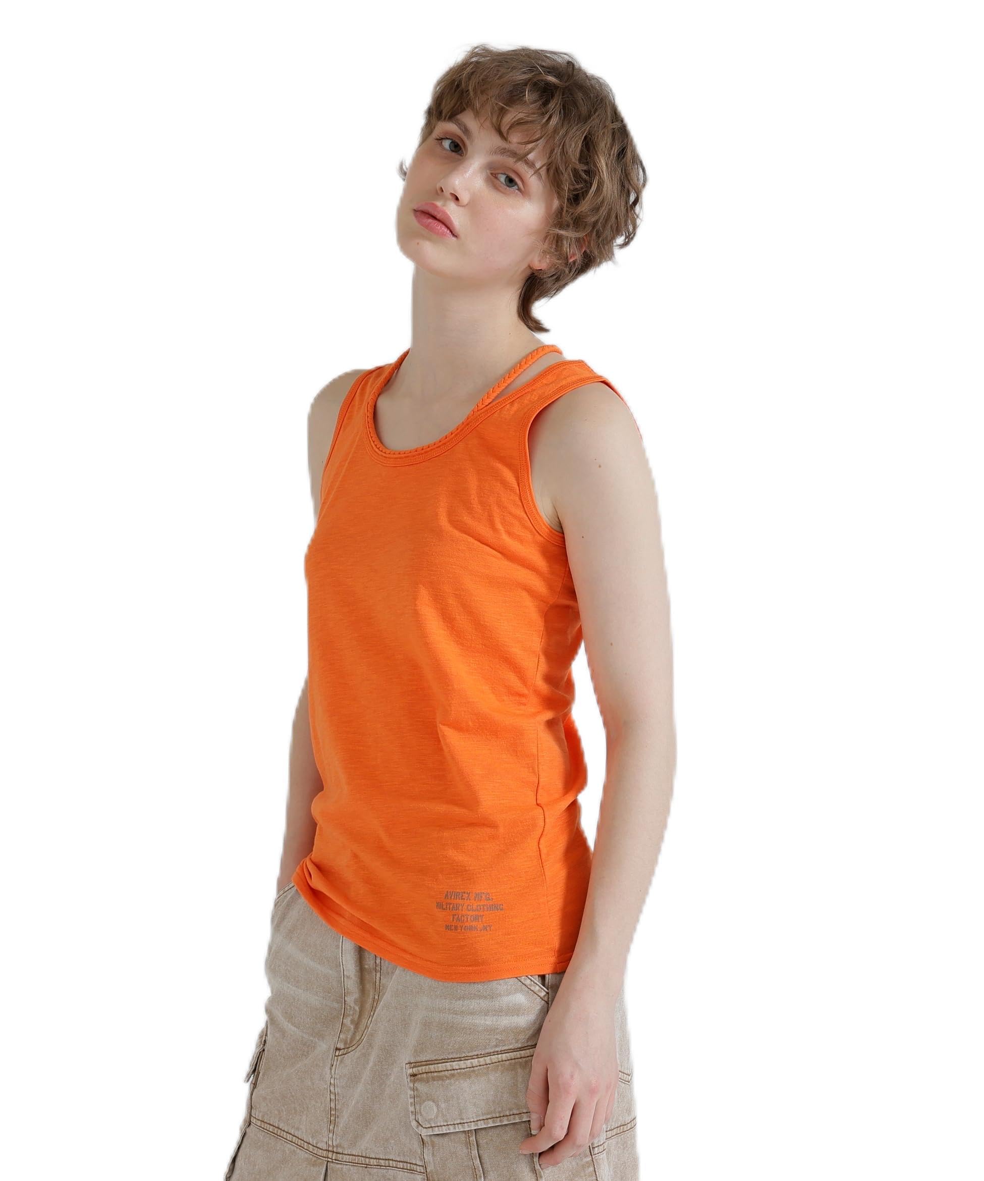 

AVIREX BRAID TANK TOP Pale Orange M