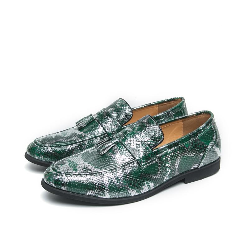 Fashion Leather Shoes For Man Genuine Leather Big Size High Quality Designer Tassels Slip On Casual Shoes Fashion Business Oxford