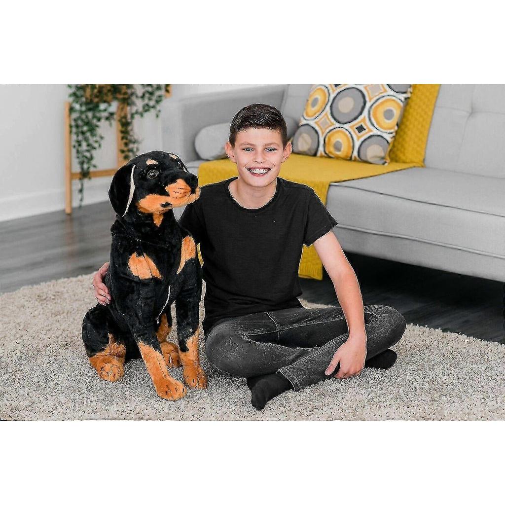 50cm Large Rottweiler Dog Puppy Teddy Super Soft Plush Toy Gift