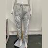 European and American hip-hop street thin drawstring sports pants for men and women