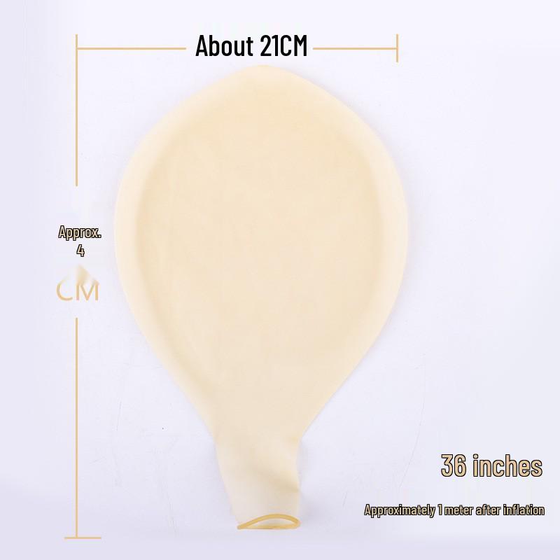 Thickened Extra Large 36" Outdoor Latex Balloons for Photography and Kids (18" Size)