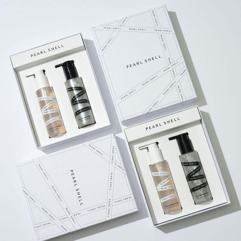 Pearl Shell Jupiter Gel Cleanser & Milky Way Body Soap Gift Set