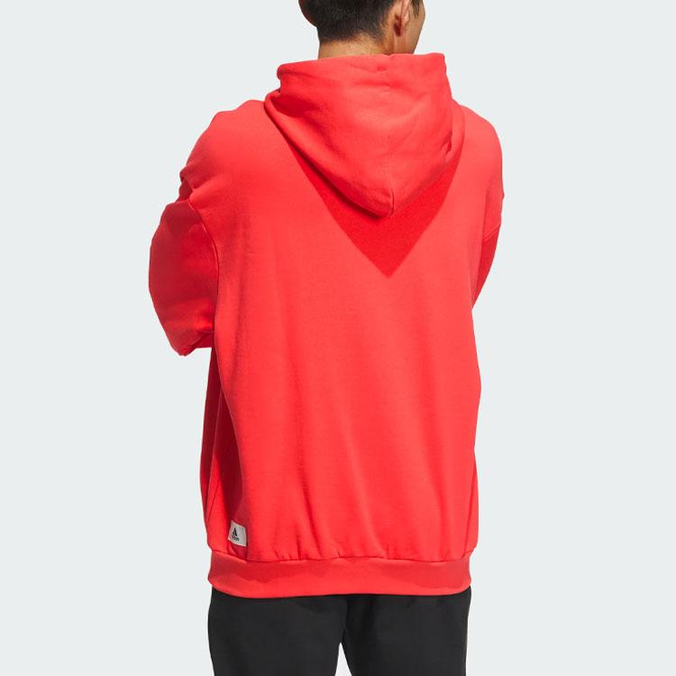 adidas Small Logo Hoodie Men Light-Red IZ1606