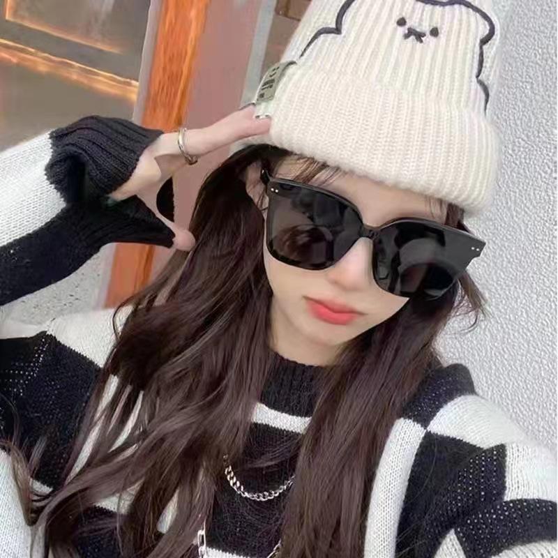 New fashion big Square Sunglasses Women men Vintage Brand Designer Luxury nail Sun Glasses for male Shades Female sunglasses