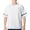 Puma Comfortable Breathable Round Neck Printed T-Shirt Unisex Tops White 682925-02