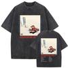 Washed Vintage Rapper Don Toliver Hardstone Psycho Album Print T Shirts Unisex Women Fashion Hip Hop Oversized Tshirts Streetwear