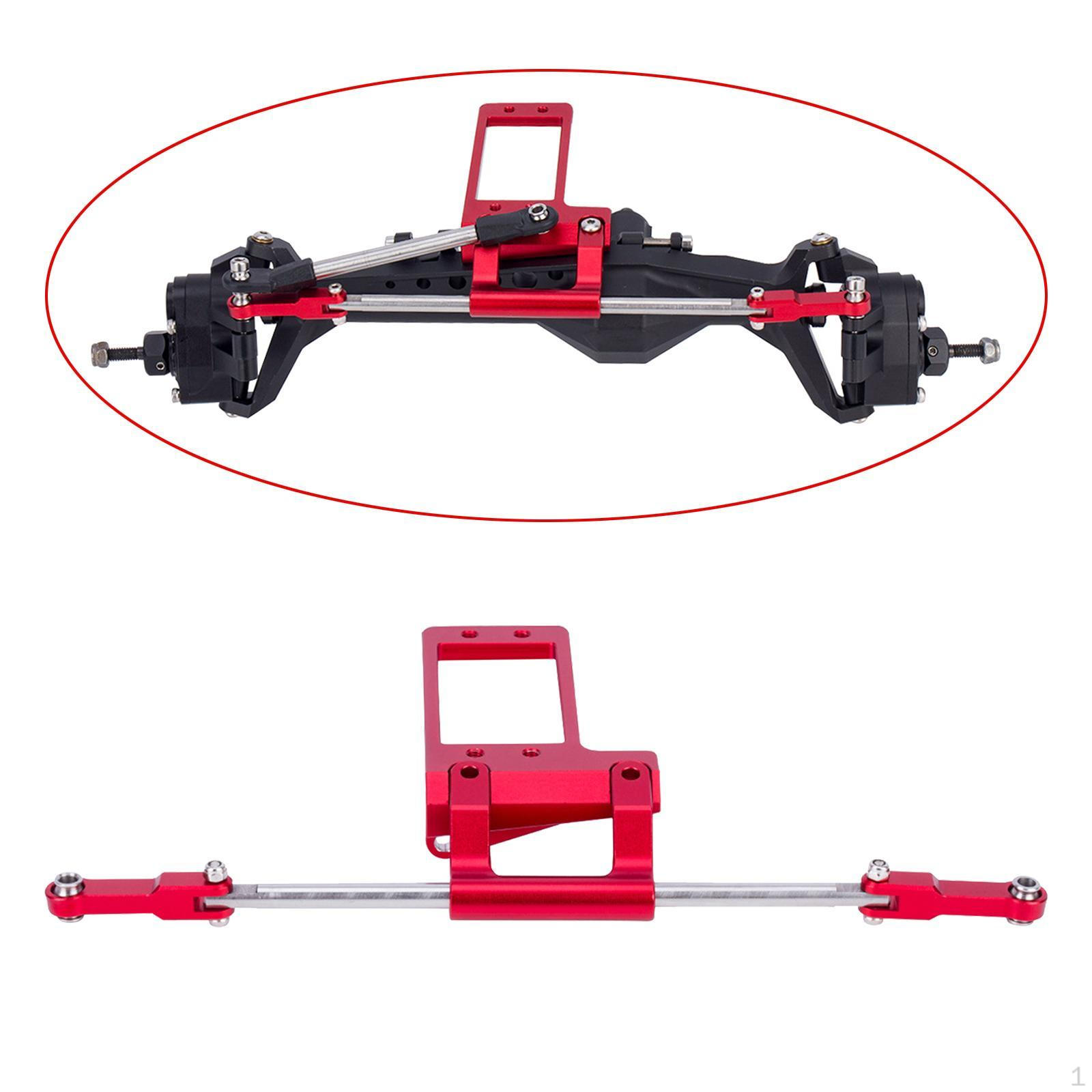 

Aluminum Alloy Bta Servo Mount Scale Hydraulic Steering Link Kit Portal Axle Upgrade Part RC Car Red
