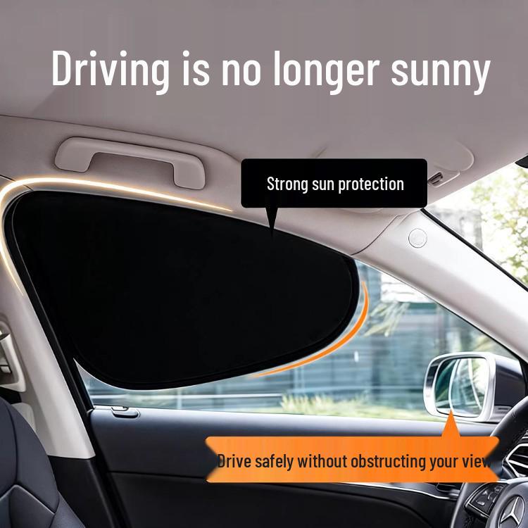 Car Sunshade Curtain: Side Window Shade for Baby's Privacy, Interior Sun Protection, and Heat Insulation.