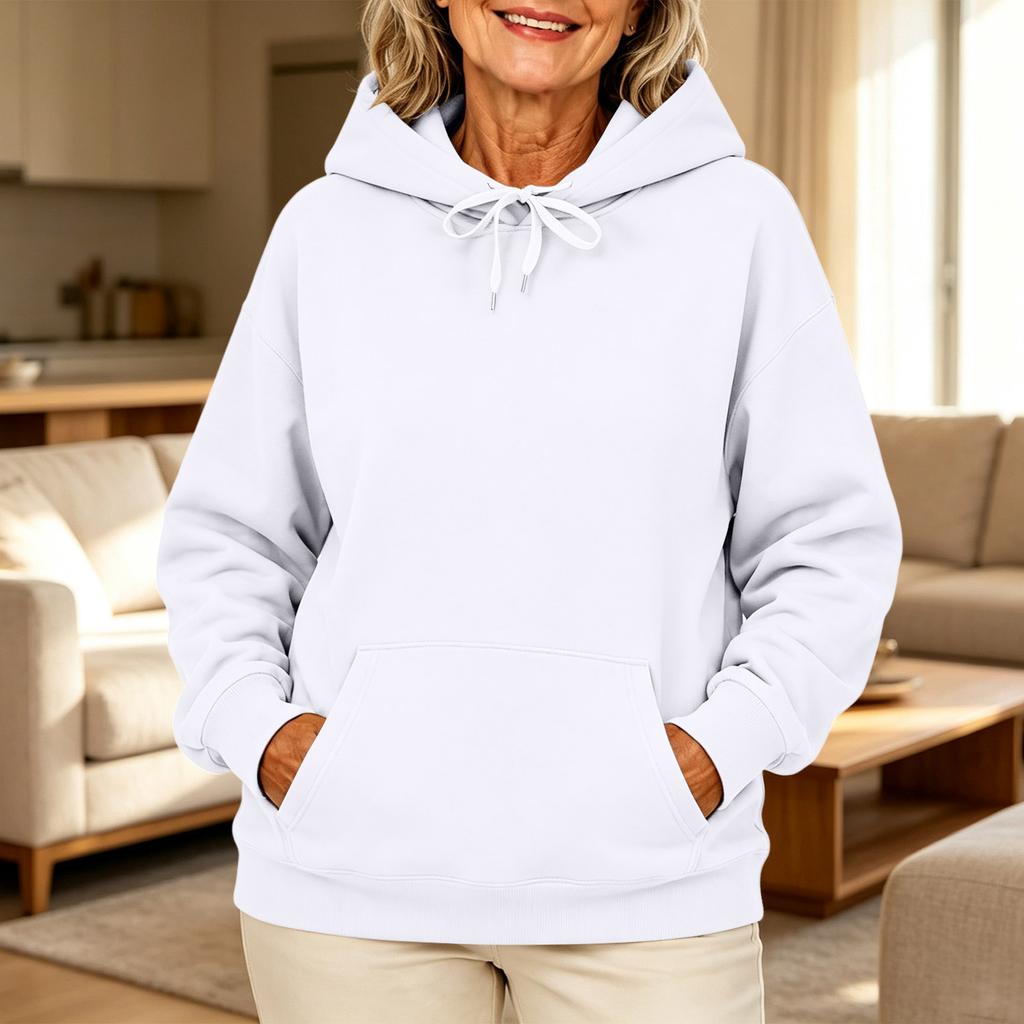 Women's Hoodie Loose Fit Oversized Trendy Sweatshirt Long Sleeve with Hood for Casual Daily Wear