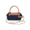 Dior Bag [Customized Cosmetic Bag] Canvas Bubble Jellyfish, Apricot Sausage Handbag, Crossbody Bag, Storage and Portability, Denim Fabric, Trendy