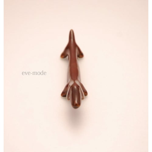 eve-mode Ceramic Knife Rest, Dachshund (Dog), Brown