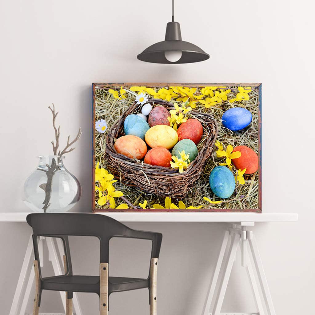 DIY Diamond Painting Eggs Cross Stitch Kit Mosaic Art Diamond Painting Full Circle/Square Diamond Home Decoration