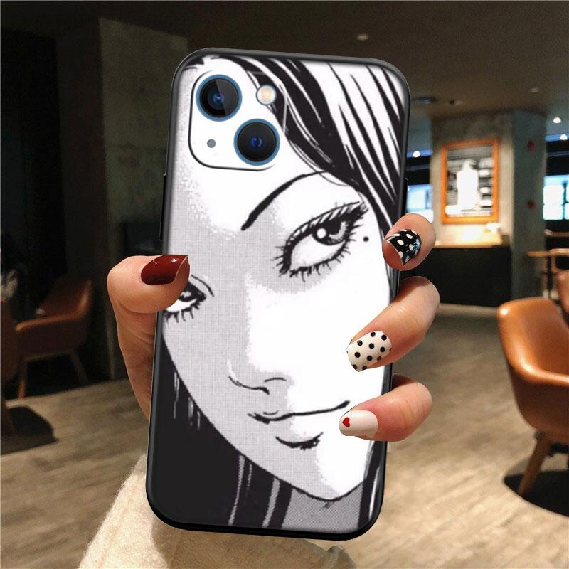 Junji Ito Tomie Phone Case for Samsung Galaxy M06 M15 M16 M35 M55 M56 A36 A42 A50 A50S A51 A52 A32 A33 A05 A05S A06 A16 A20