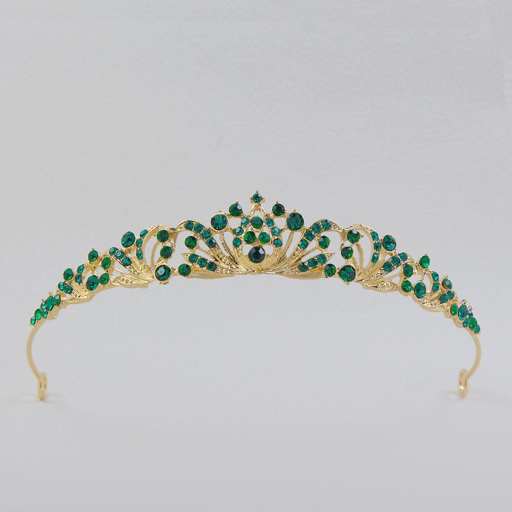 High-End European Crystal Queen Bridal Headgear Crown Princess Crown Wedding Hair Accessories Wedding Dress High-End Sense Accessories