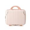 14" Portable Makeup Suitcase - Solid Color, Mini Storage, Event Souvenir, Small Boarding Password Case